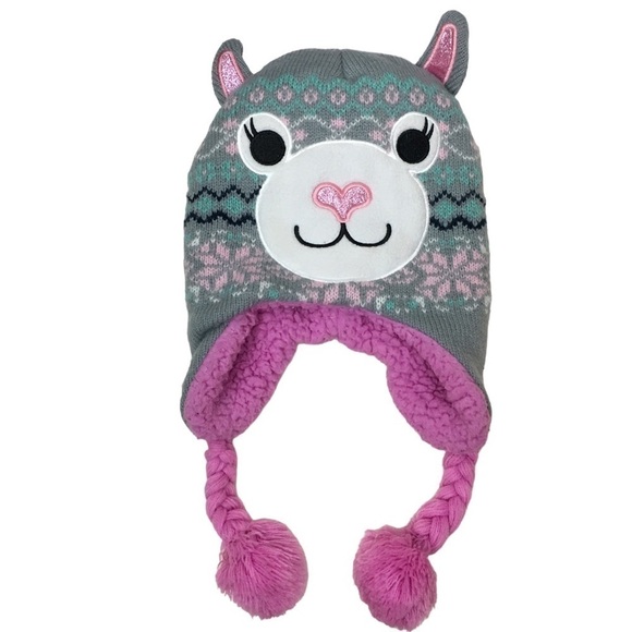 Girl’s Winter Gear Hats Beanie Gloves Cat Sock Monkey Fox Minnie Mouse JoJo Siwa - Picture 2 of 16